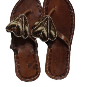 Women Beaded African Slippers