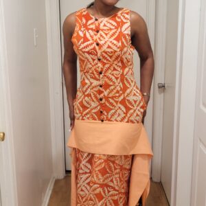 Tropical Sunset Maxi Dress